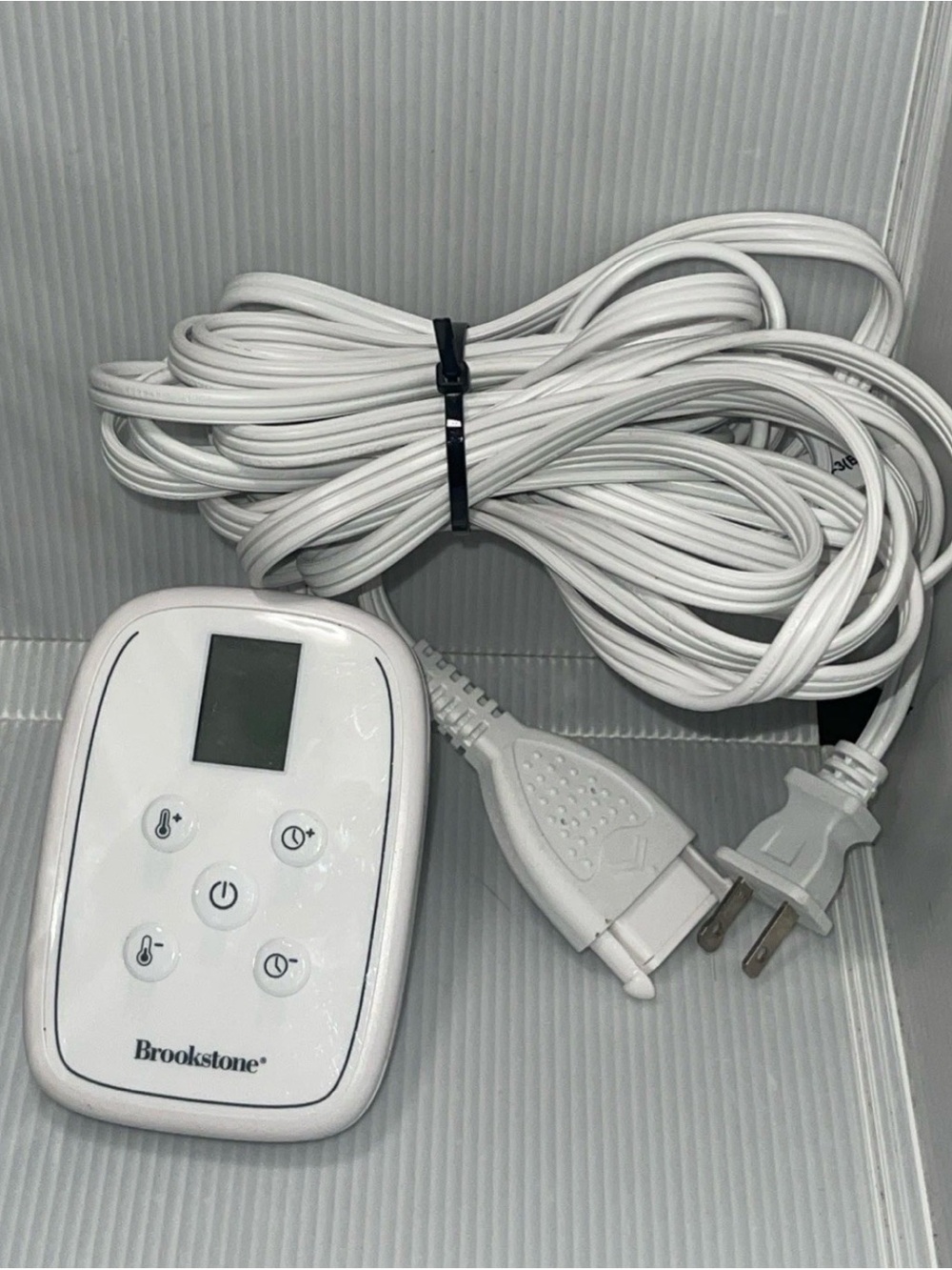 Brookstone LL-A16-10BQ Remote Controller Power Cord Heated Electric Blanket